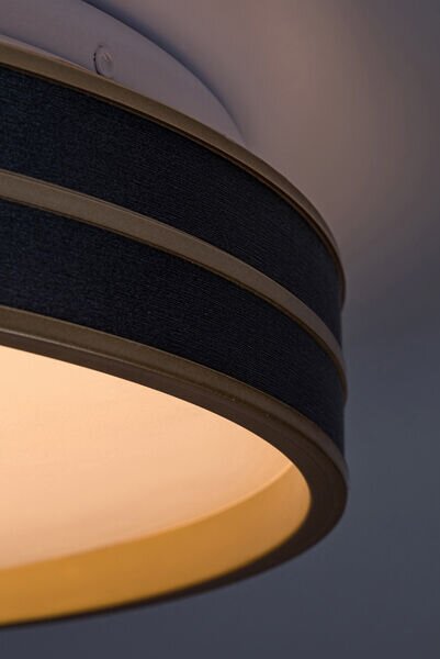 RABALUX 71141 Gandor stropní svítidlo LED D390mm 24W/1850lm 3000-6500K černá, bílá, stmívatelné, dálkový ovladač