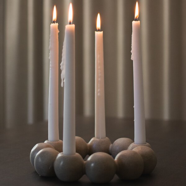 DBKD Adventní svícen Bright - Beige DK383