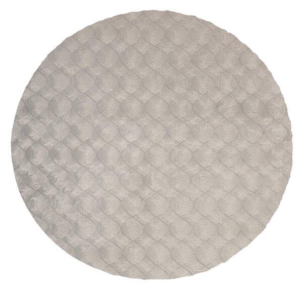 KOBEREC S VYSOKÝM VLASEM, 120/120 cm šedá Kayoom - Online Only koberce & rohožky, Online Only