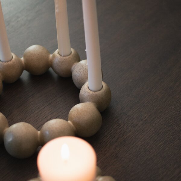 DBKD Adventní svícen Bright - Beige DK383