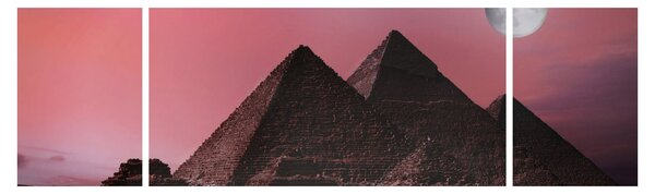 Obraz - Pyramidy Giza, Egypt (170x50 cm)