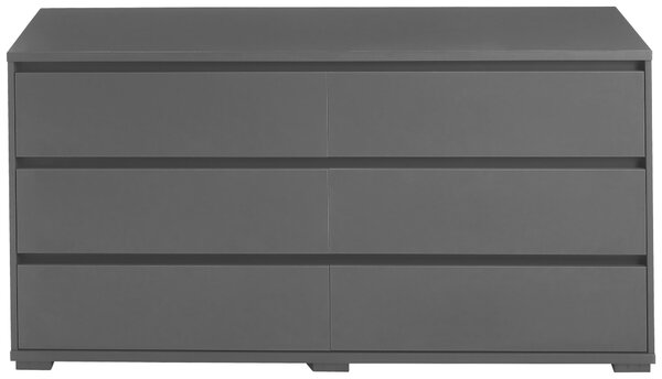 ŠIROKÁ KOMODA, antracitová, 160/79/48 cm Carryhome - Online Only komody, Online Only
