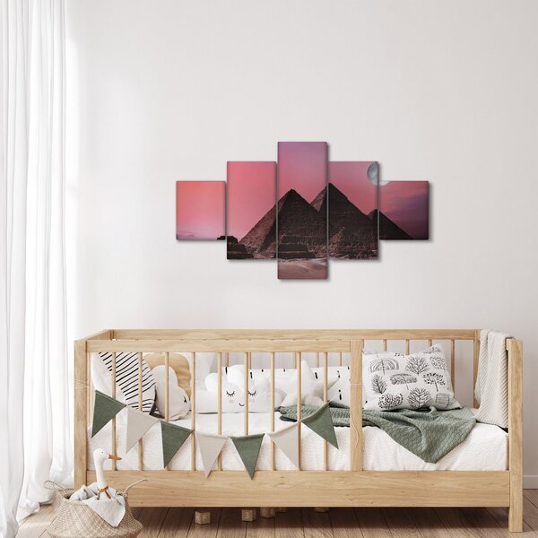 Obraz - Pyramidy Giza, Egypt (125x70 cm)