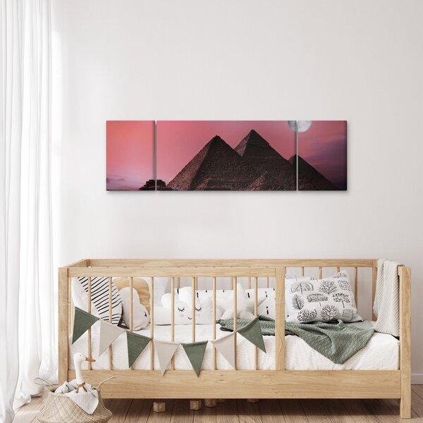 Obraz - Pyramidy Giza, Egypt (170x50 cm)