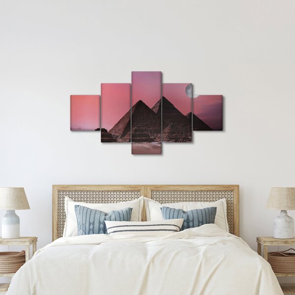 Obraz - Pyramidy Giza, Egypt (125x70 cm)
