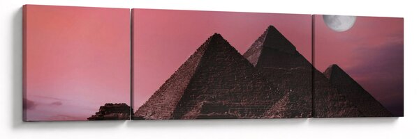 Obraz - Pyramidy Giza, Egypt (170x50 cm)