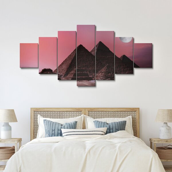 Obraz - Pyramidy Giza, Egypt (210x100 cm)