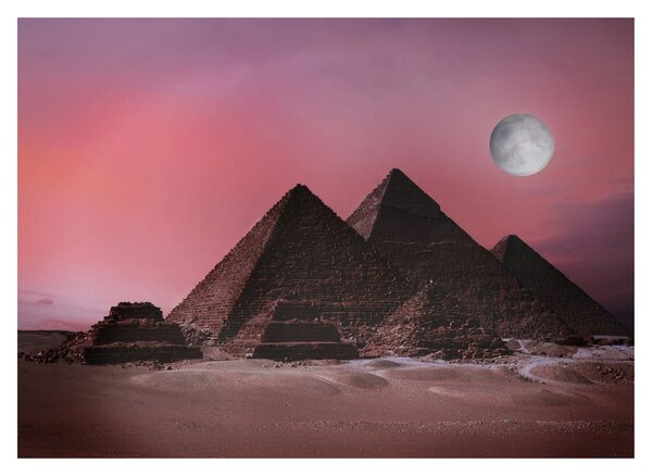 Obraz - Pyramidy Giza, Egypt (70x50 cm)