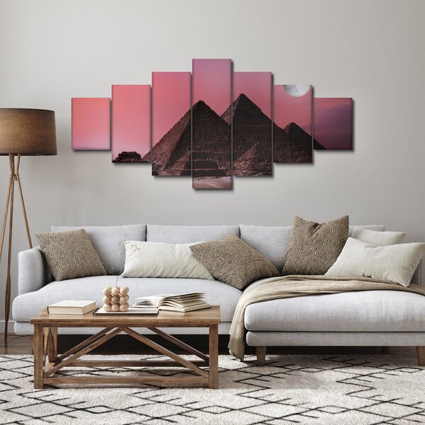 Obraz - Pyramidy Giza, Egypt (210x100 cm)