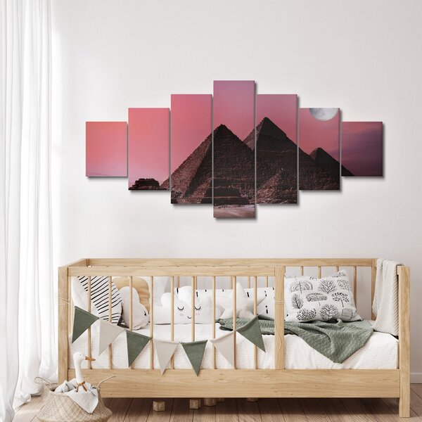 Obraz - Pyramidy Giza, Egypt (210x100 cm)