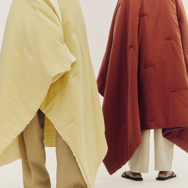 HAY Multifunkční Deka Air Quilt, Soft Yellow