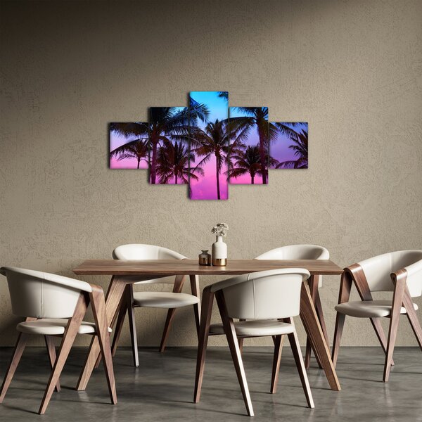 Obraz - Palmy v Miami (125x70 cm)