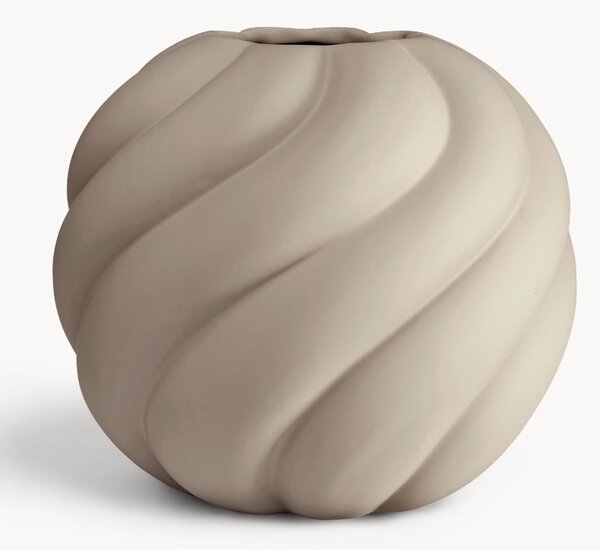 Ručně malovaná keramická váza Twist Ball, V 20 cm