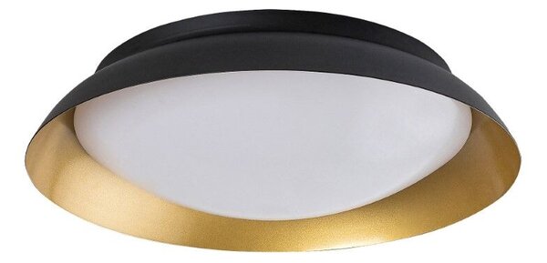 RABALUX 71188 Hafsa stropní svítidlo D300mm LED 20W/1080lm 3000K černá, zlatá, bílá
