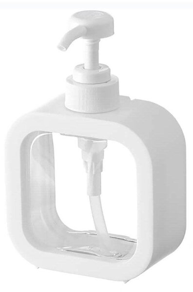 Průhledný dávkovač mýdla 300 ml