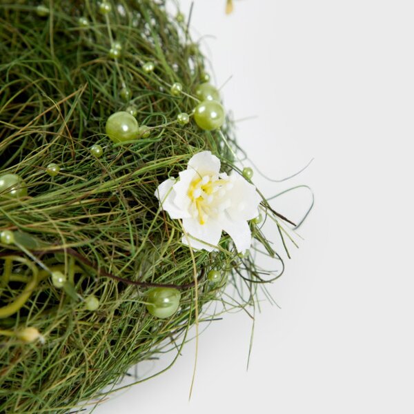 Velikonoční dekorace EASTER JOY hnízdo s vajíčky 725586