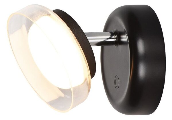 RABALUX 71272 Javi nástěnné svítidlo s vypínačem LED 2W/150lm 3000K černá, bílá