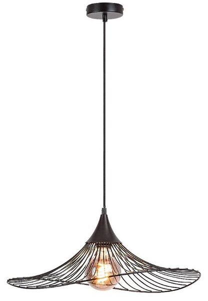 RABALUX 72004 Sombero závěsné svítidlo 1xE27 D500mm matná černá