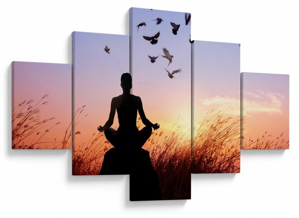 Obraz - Meditace (125x70 cm)