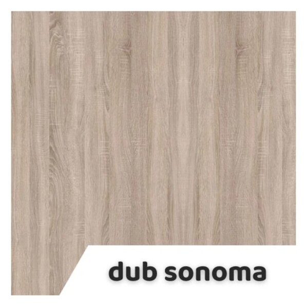 Stůl Impress 180 x 80 cm, dub sonoma