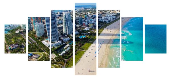 Obraz - Miami, Florida (210x100 cm)