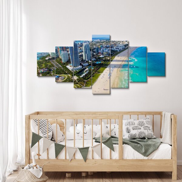 Obraz - Miami, Florida (210x100 cm)