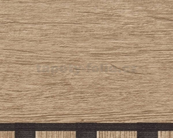 Vliesové fototapety - stěnový panel 39744-4, rozměr 500 cm x 106 cm, lamely dub hnědý, A.S. Création