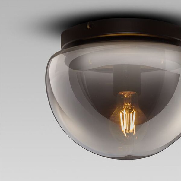 Nova Luce Ebony E27 skleněné stropní svítidlo Ø315mm