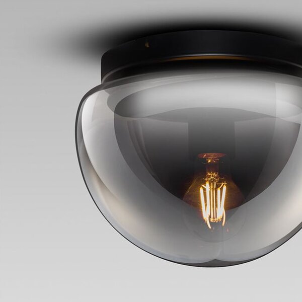 Nova Luce Ebony E27 skleněné stropní svítidlo Ø315mm