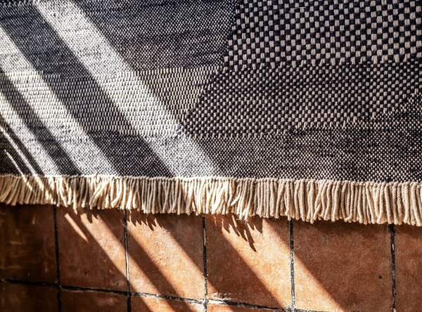 Nanimarquina Koberec Wabisabi, antracitový, novozélandská vlna Barva: Anthracite (antracitová), Rozměr: 170x240 cm