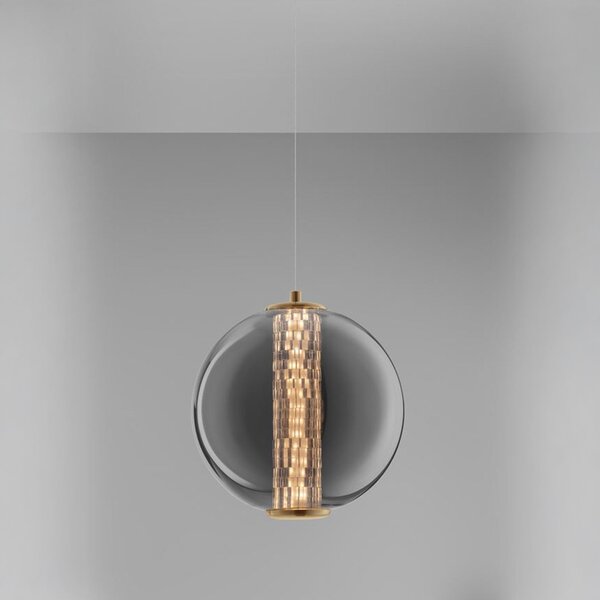 Nova Luce NAVI LED skleněné závěsné svítidlo 4