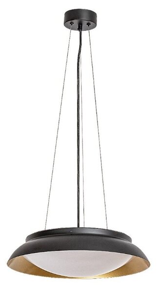 RABALUX 72134 Hafsa závěsné svítidlo D400mm LED 24W/1250lm 3000K černá, zlatá, bílá