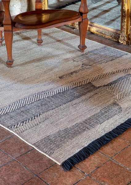 Nanimarquina Koberec Wabisabi, slonová kost, novozélandská vlna Barva: Ivory (slonová kost), Rozměr: 170x240 cm