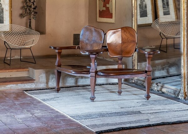Nanimarquina Koberec Wabisabi, slonová kost, novozélandská vlna Barva: Ivory (slonová kost), Rozměr: 170x240 cm