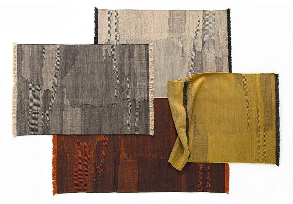 Nanimarquina Koberec Wabisabi, modrý, novozélandská vlna Barva: Navy (námořnická modř), Rozměr: 170x240 cm