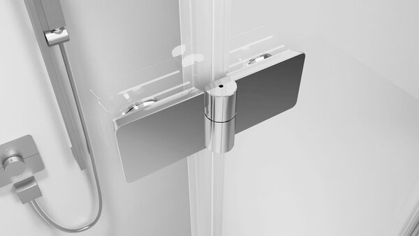 Polysan Polysan, ZOOM čtvercová sprchová zástěna 900x900mm, rohový vstup, ZL4915L-02