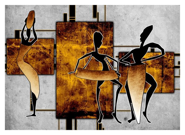 Obraz - Motivy Africké kultury (70x50 cm)