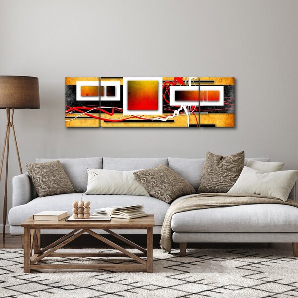 Obraz - Abstrakce (170x50 cm)