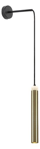 RABALUX 72238 Thelma závěsné svítidlo D40mm LED 10W/620lm 4000K černá, zlatá