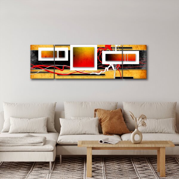 Obraz - Abstrakce (170x50 cm)