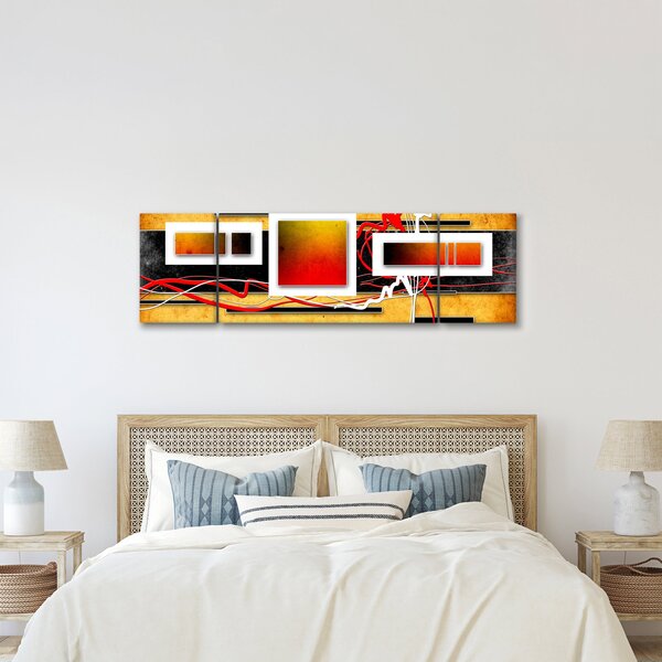 Obraz - Abstrakce (170x50 cm)