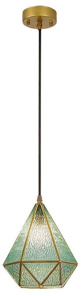 RABALUX 72244 Norah závěsné svítidlo D210mm 1xE14 zlatá, modrá