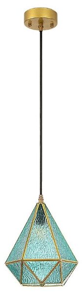 RABALUX 72244 Norah závěsné svítidlo D210mm 1xE14 zlatá, modrá