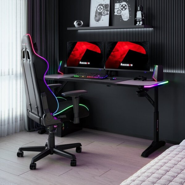 Herní stůl Hero 4.6 RGB Black