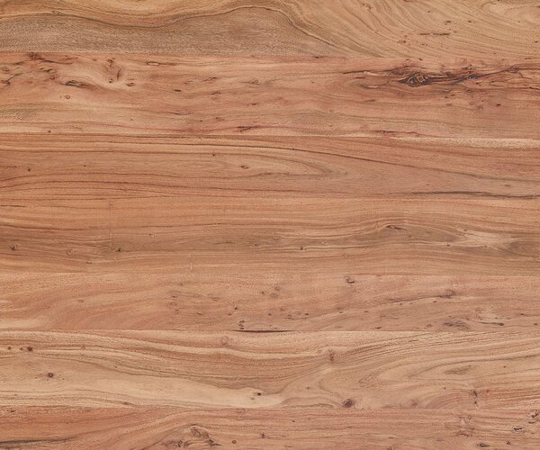 DELIFE Knihovna Live-Edge 240x120 cm akácie přírodní masivní dřevo