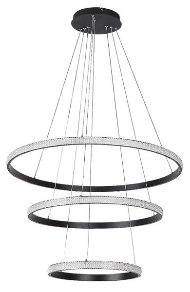 RABALUX 72260 Grete závěsné svítidlo D800mm LED 100W/4450lm 3000K černá, bílá