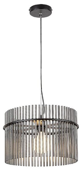 RABALUX 72261 Inesa závěsné svítidlo D400mm 1xE27 matná černá, kouřová