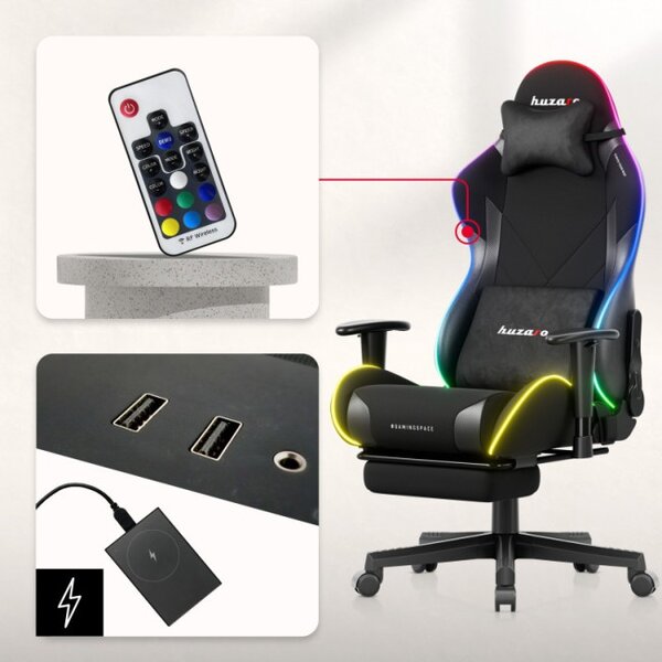 Herní židle Force 5.7 RGB Black