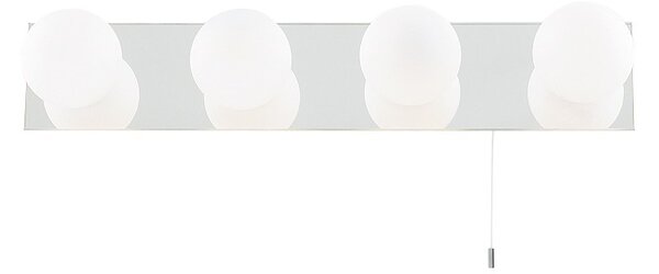 Searchlight 6337-4-LED BATHROOM koupelnové nástěnné svítidlo G9 4x2,5W 200 lm IP44