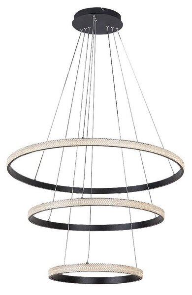 RABALUX 72260 Grete závěsné svítidlo D800mm LED 100W/4450lm 3000K černá, bílá